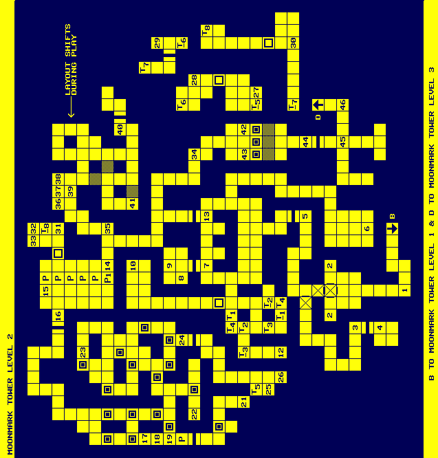 Map - Moonmark Tower Level 2