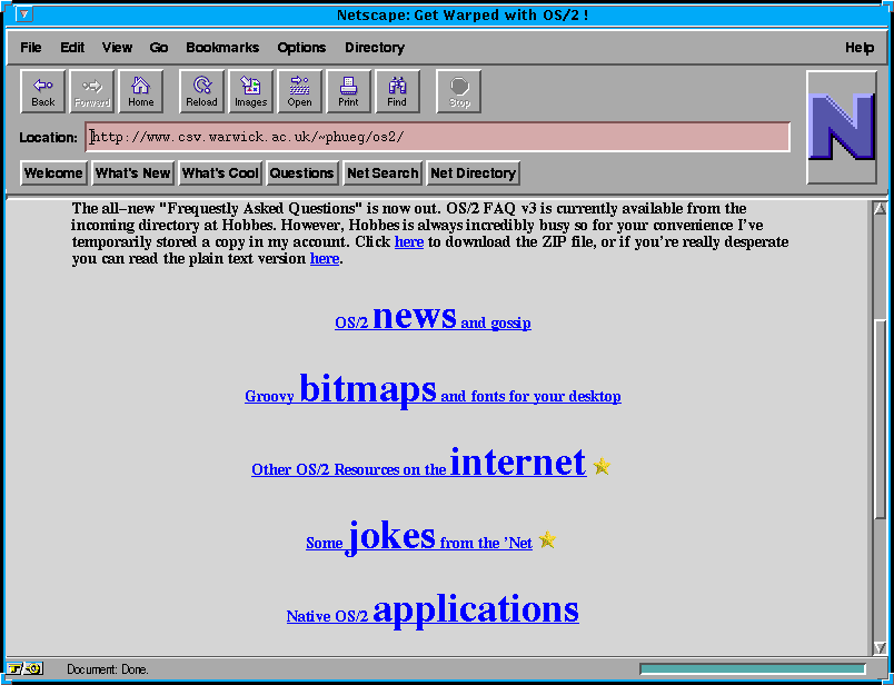 Netscape formatting